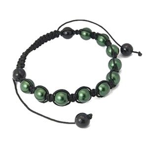 😀 3 for $20 New Glass Pearl Shamballa Bracelet